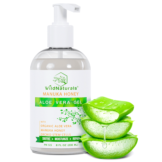 Wild Naturals Aloe Vera Gel with Manuka Honey