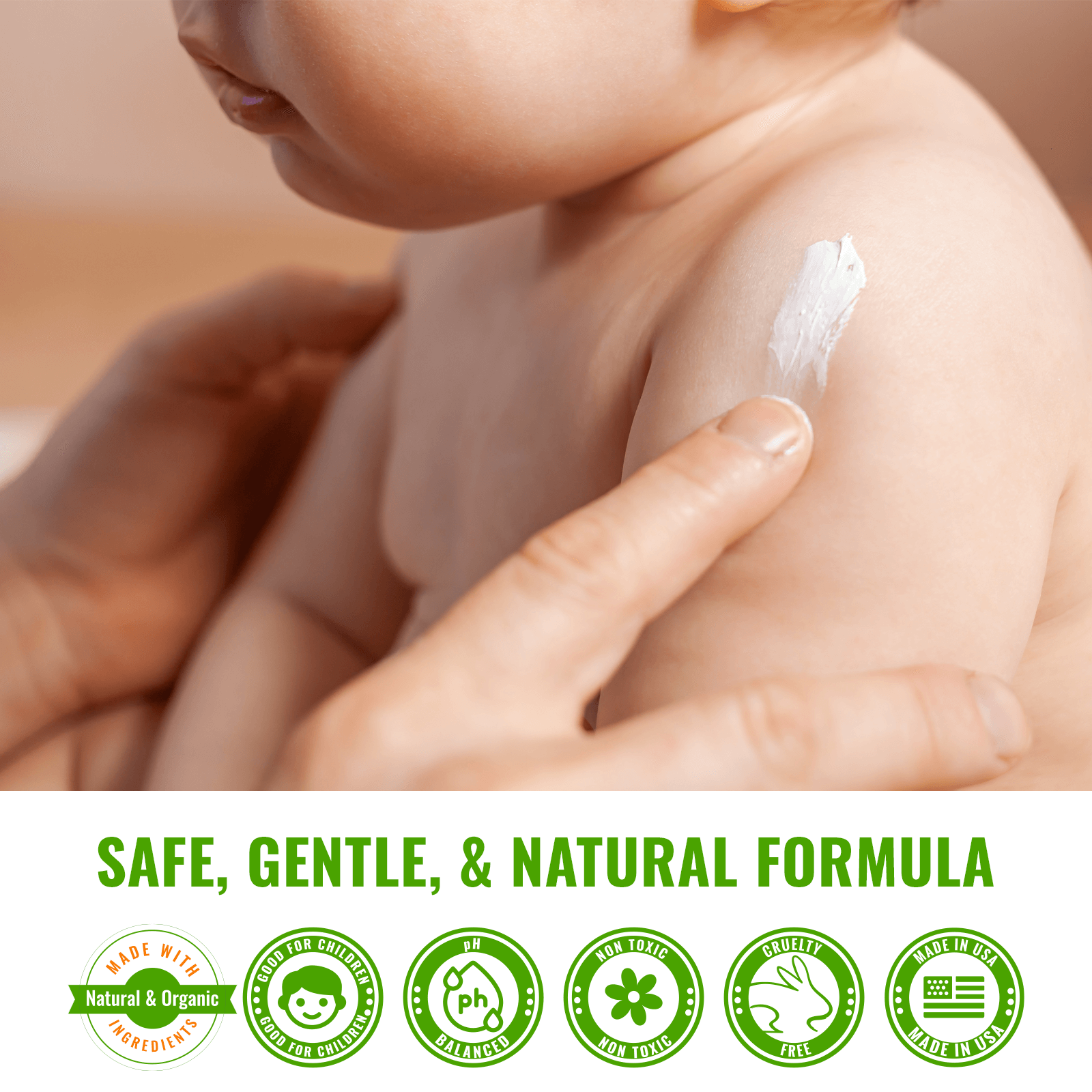 Baby Eczema Body Butter – Gentle Moisturizer for Sensitive Skin – Wild ...
