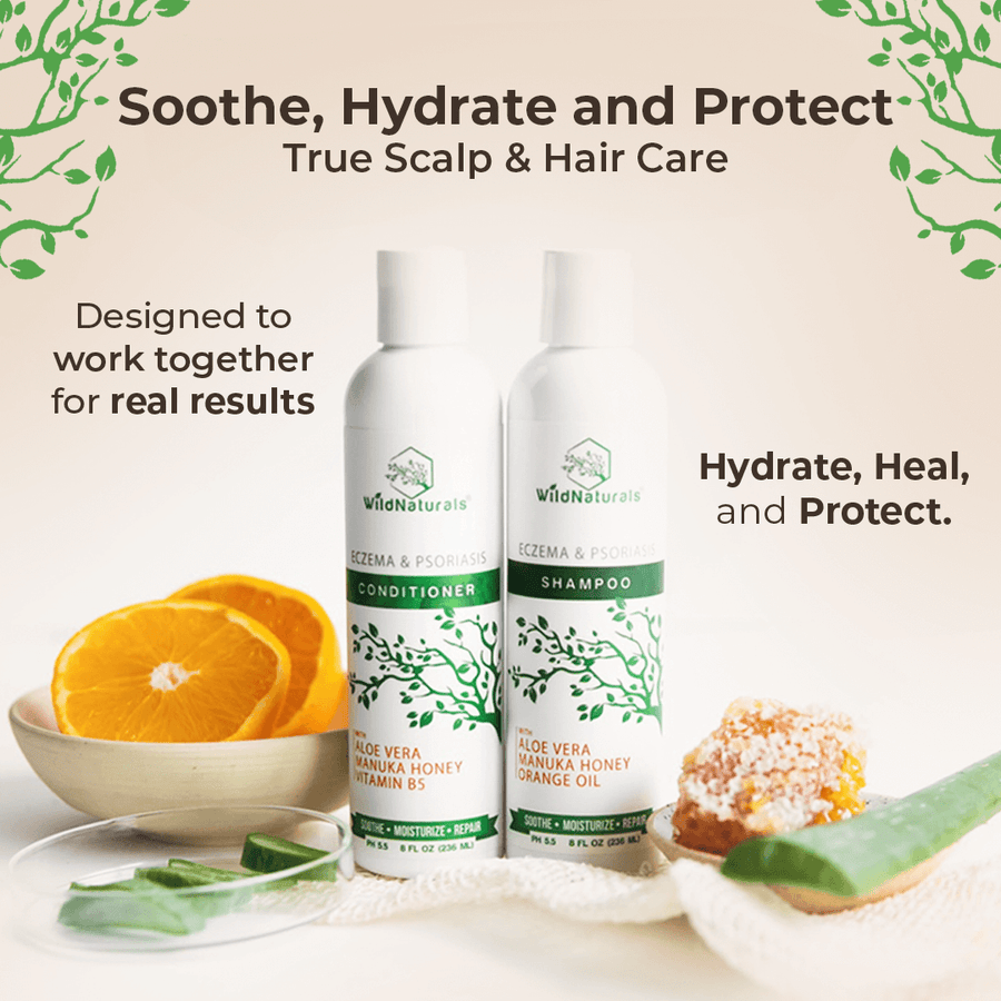Eczema & Psoriasis Shampoo & Conditioner Set