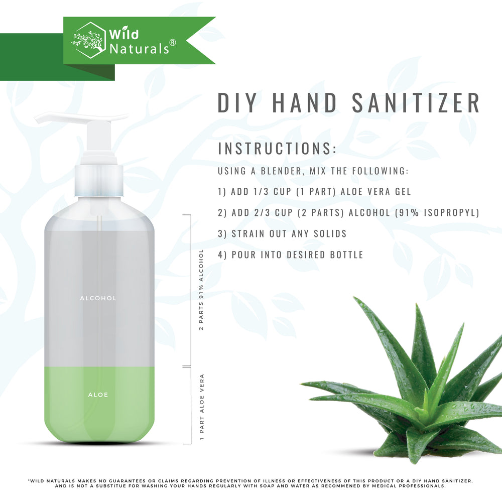 Wild Naturals DIY Hand Sanitizer