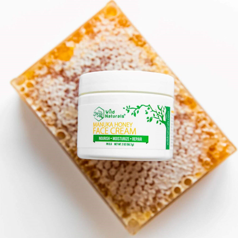 Wild Naturals Manuka Honey Face Cream | Hydrate & Repair Skin